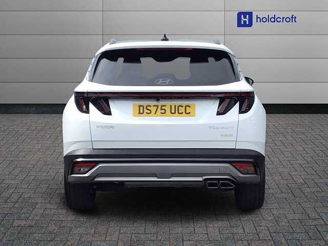 Hyundai TUCSON 1.6T 239 Hybrid Ultimate 5dr Auto White