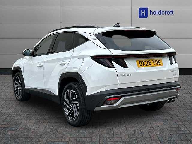 Hyundai TUCSON 1.6T 239 Hybrid Ultimate 5dr Auto White