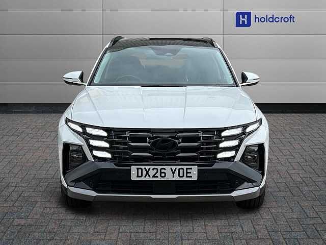 Hyundai TUCSON 1.6T 239 Hybrid Ultimate 5dr Auto White