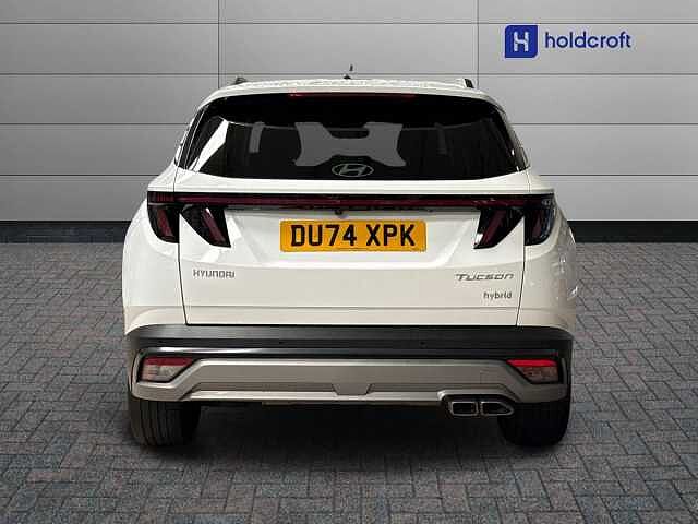 Hyundai TUCSON 1.6T Hybrid Premium 5dr Auto White
